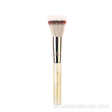 Brush com cabelo vegano macio